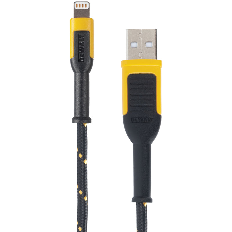 DeWalt Lightning to USB Charge and Sync Cable - Apple