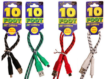 Service Tool Micro USB Charging Cable - 10'