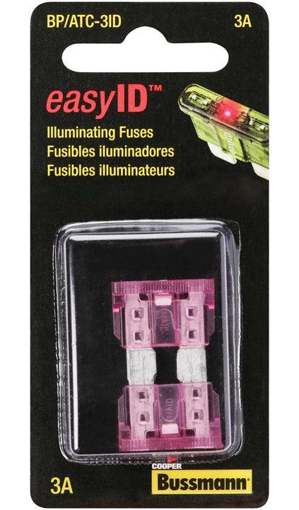 Bussmann EasyID Illuminated Blade Fuses