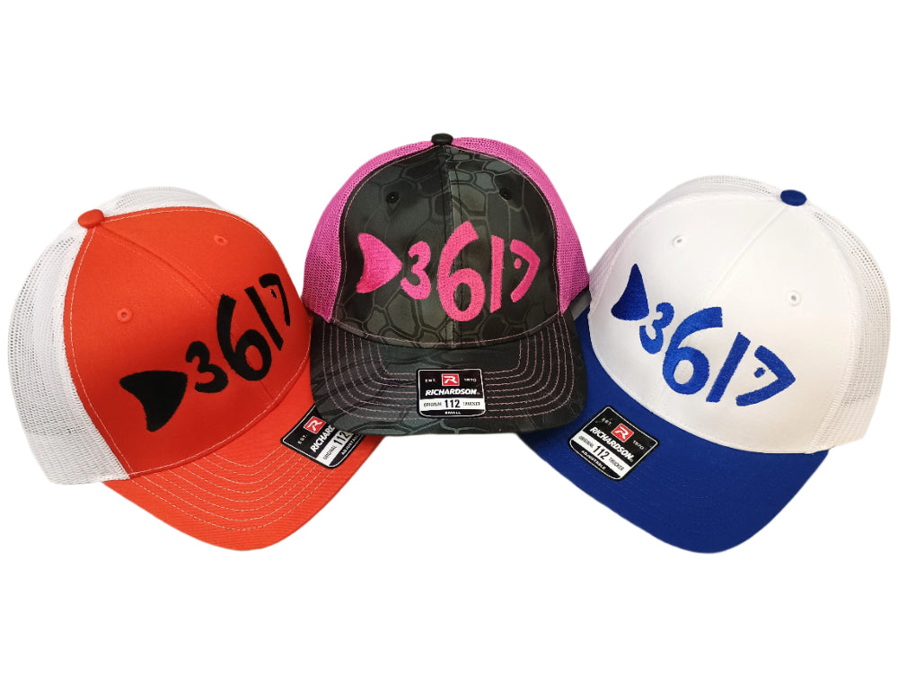 361 Fishing Adjustable Mesh-Backed Hats (Rockport, TX)