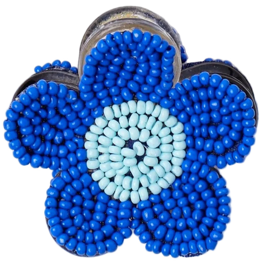 Ink + Alloy Molly Beaded Floral Hair Clips