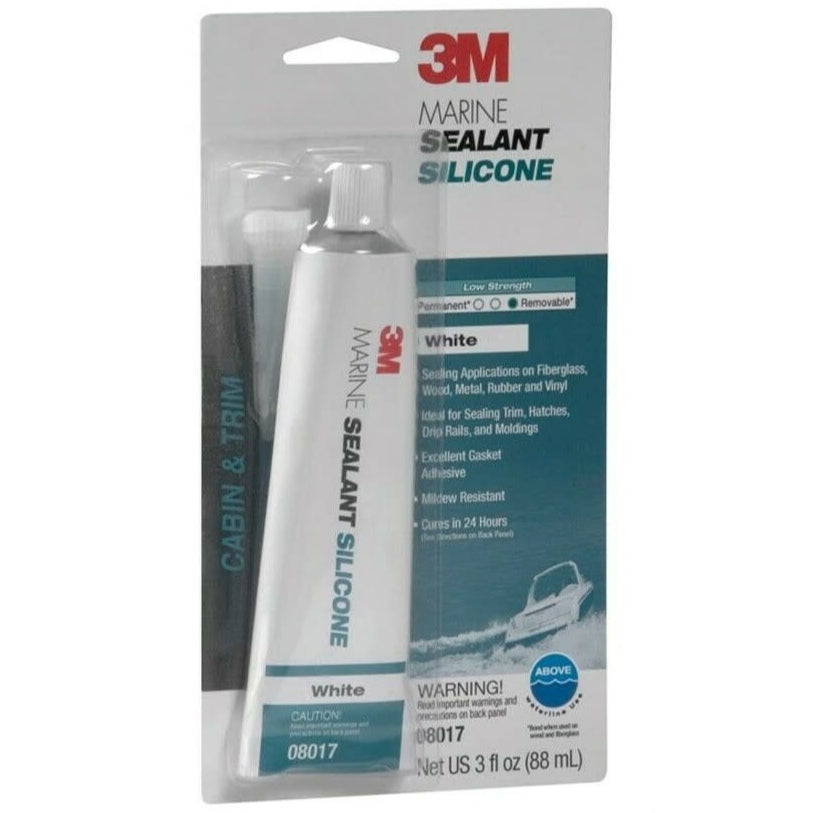 3M Marine Grade Silicone Sealant - 3 oz.