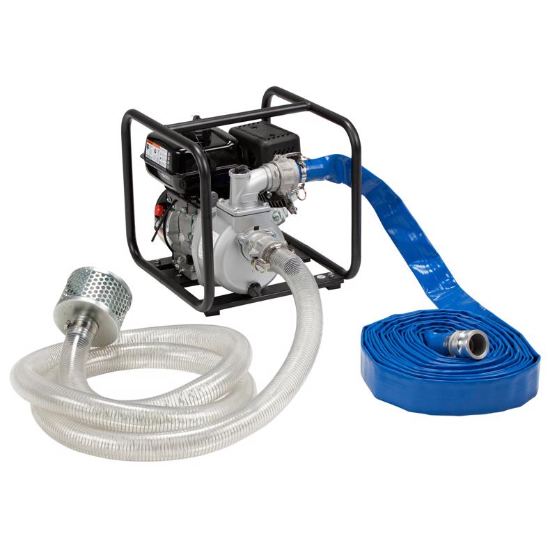 Red Lion 5HP Switchless Gasoline Transfer Pump Kit