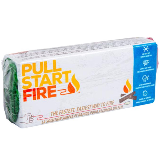 Pull Start Fire Sawdust Firestarter Block