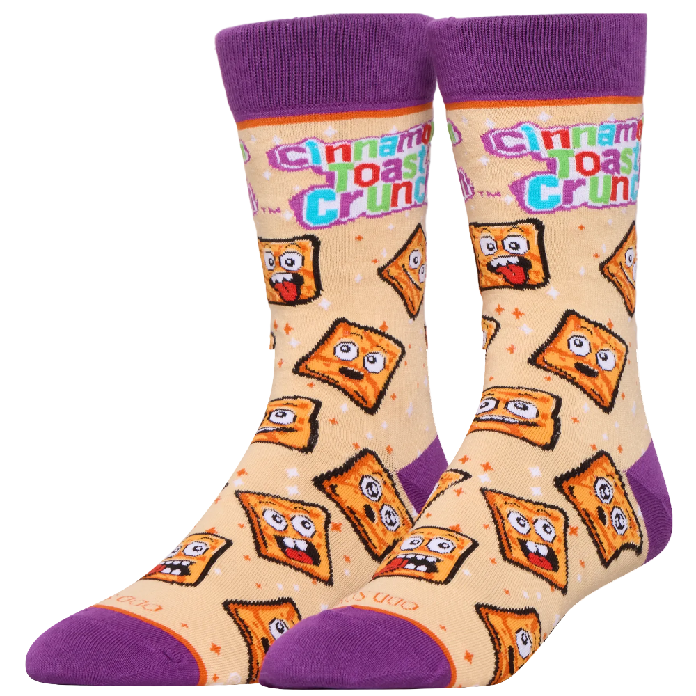 Odd Sox Men's Novelty Socks (Food & Snacks)