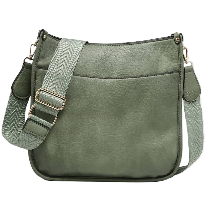 Jen & Co. Chloe Vegan Leather Crossbody Bag