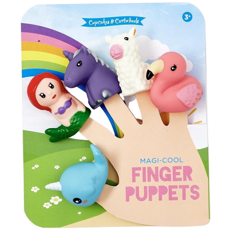 Cupcakes & Cartwheels "Magi-Cool" Finger Puppet Set - 5 pc.