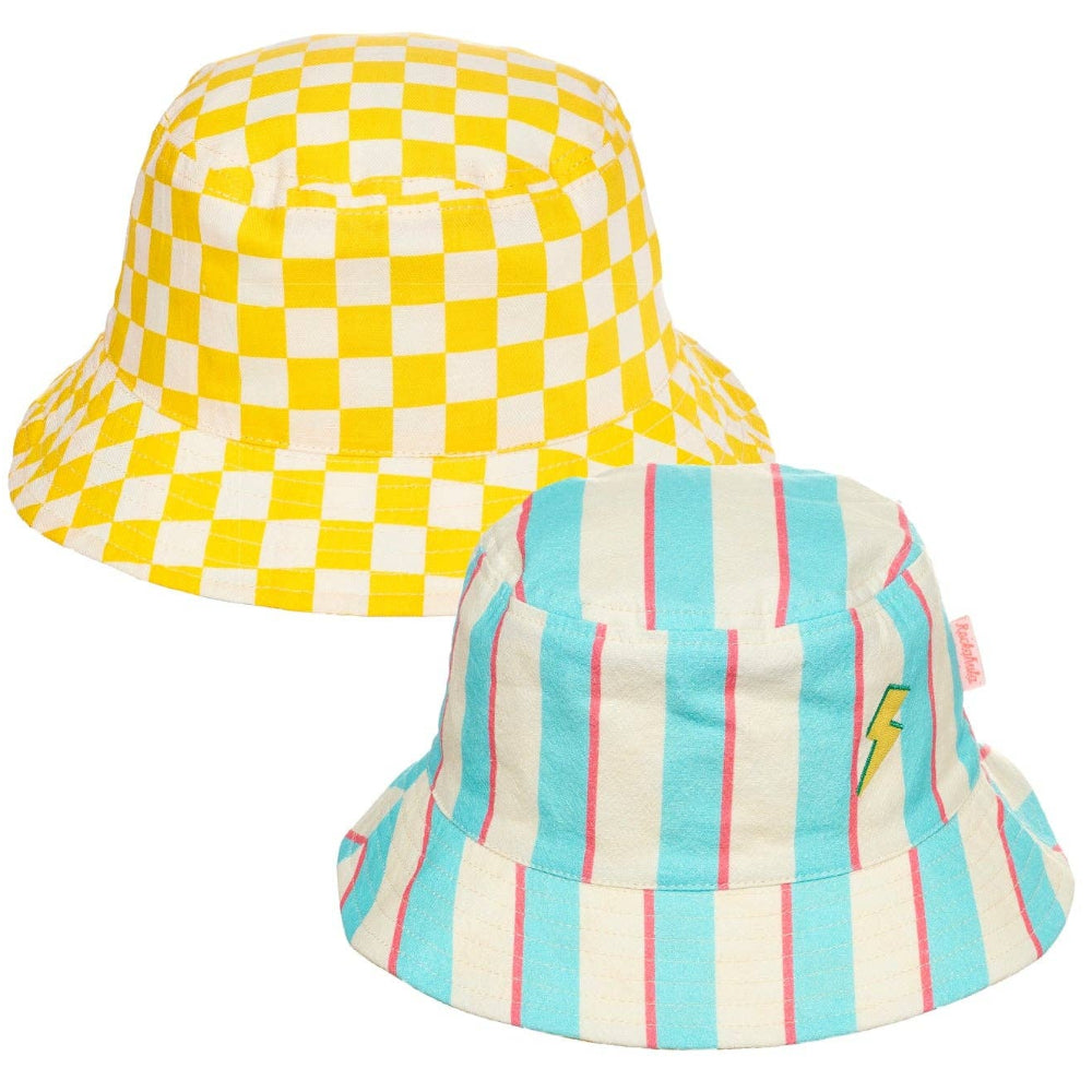 Rockahula Kids Lightning Stripe Reversible Bucket Hat