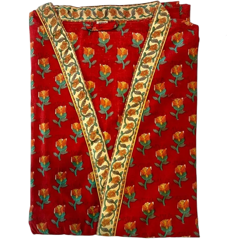 Pacific & Rose Cotton Voile Kimono Robes