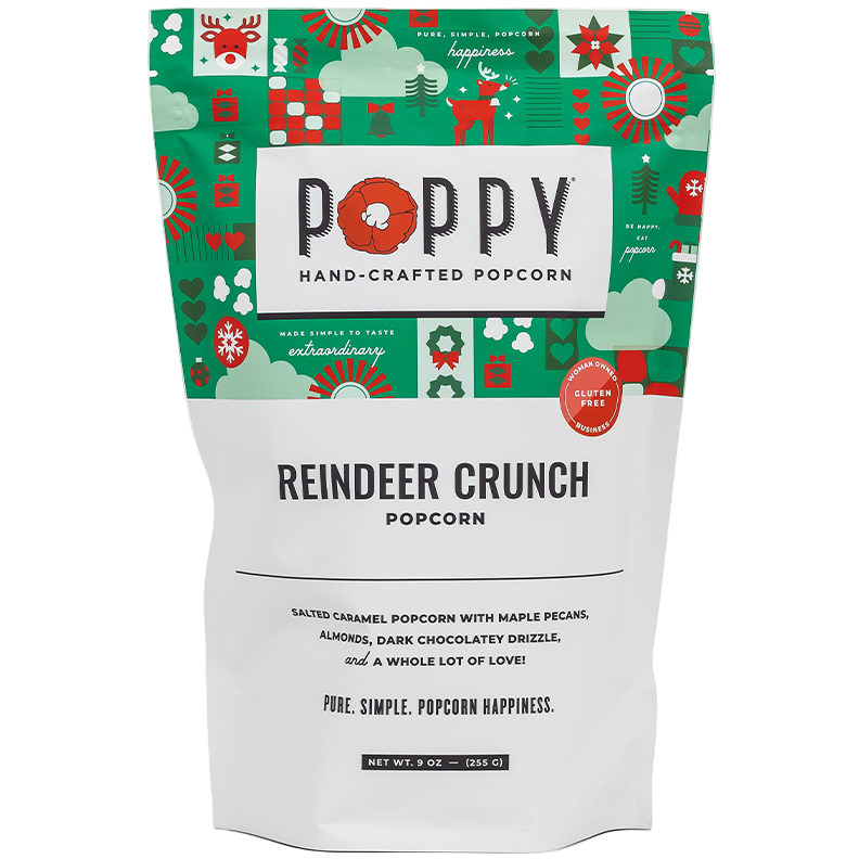 Poppy Handcrafted Gourmet Popcorn (Holiday) - 7.5 oz. to 9 oz.