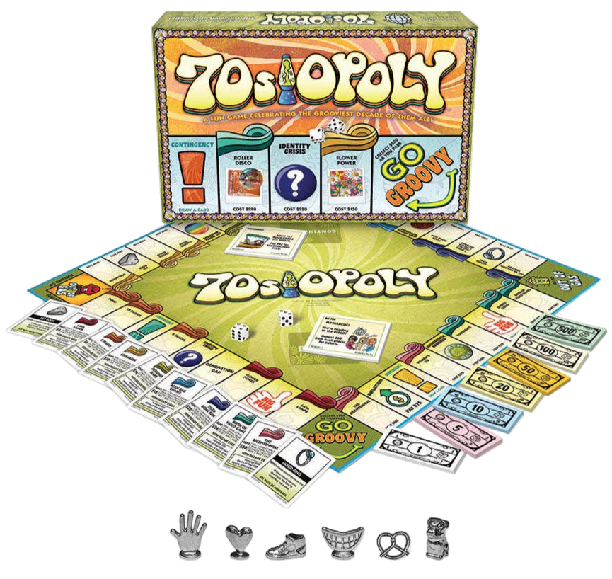 Late for the Sky "70's-opoly" Board Game