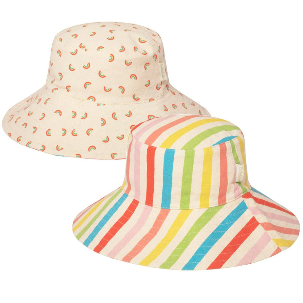 Rockahula Kids Rainbow Stripe Reversible Bucket Hat
