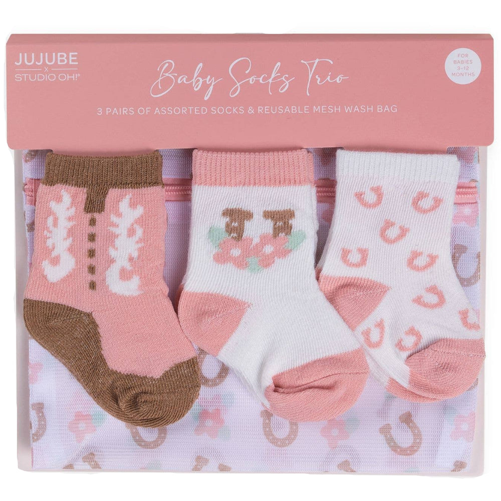 JuJuBe Baby Socks Trio Packs - 3 pair