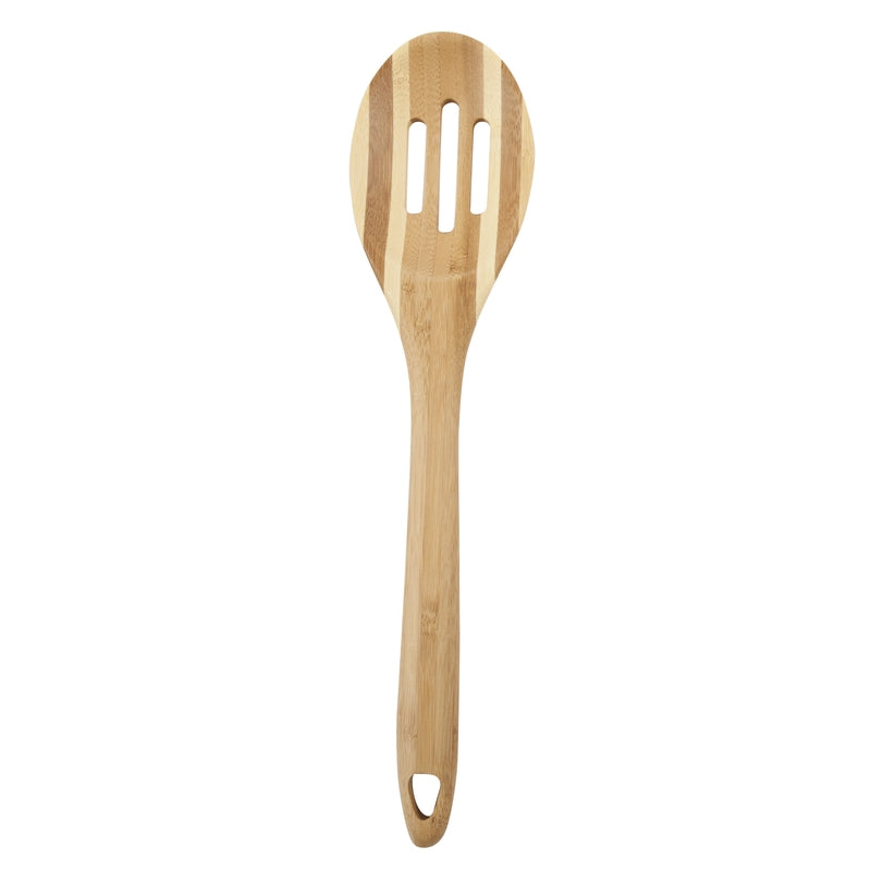 Core Kitchen Pro Chef Beige Bamboo Slotted Spoon