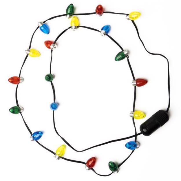 Lotsa Lights! Christmas Light Necklace