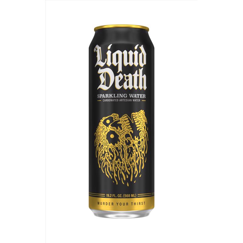 Liquid Death Spring Water - 19.2 oz.