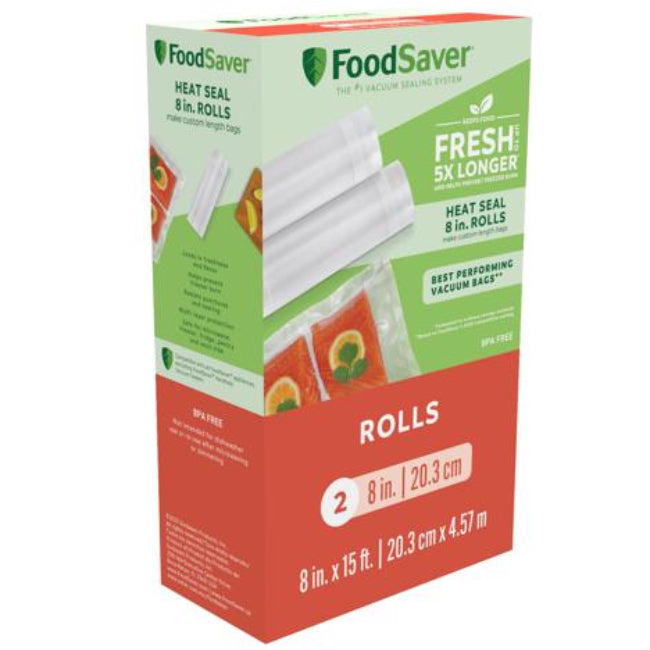 FoodSaver Vacuum Sealer Roll - 8" x 15' (2 pc.)
