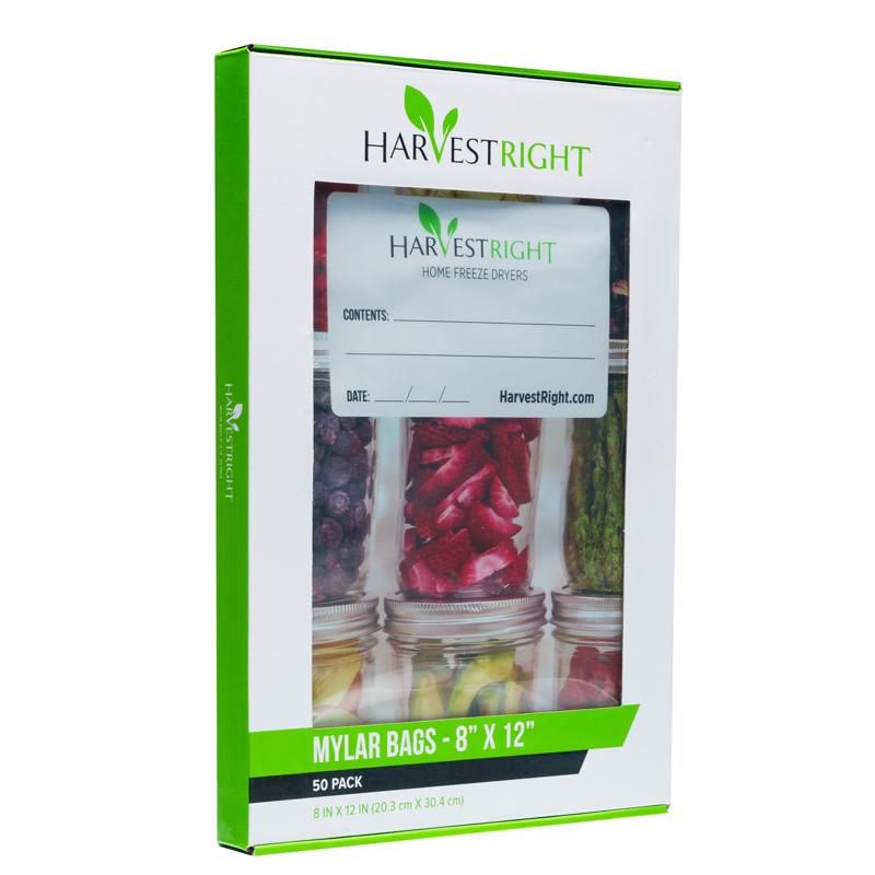 Harvest Right 8" x 12" Mylar Food Storage Bags - 50 pc.