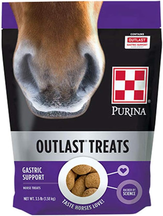 Purina Outlast Equine Gastric Support Treats & Supplement