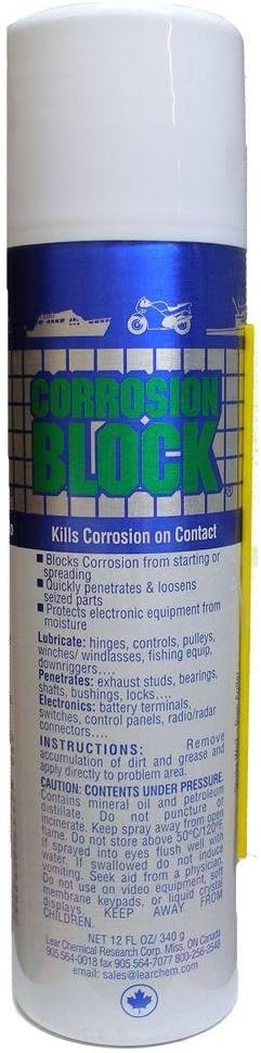 Lear Corrosion Block Spray - 4 oz. & 12 oz.