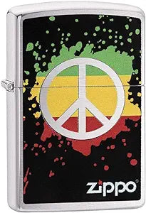 Peace Splash Zippo Lighter