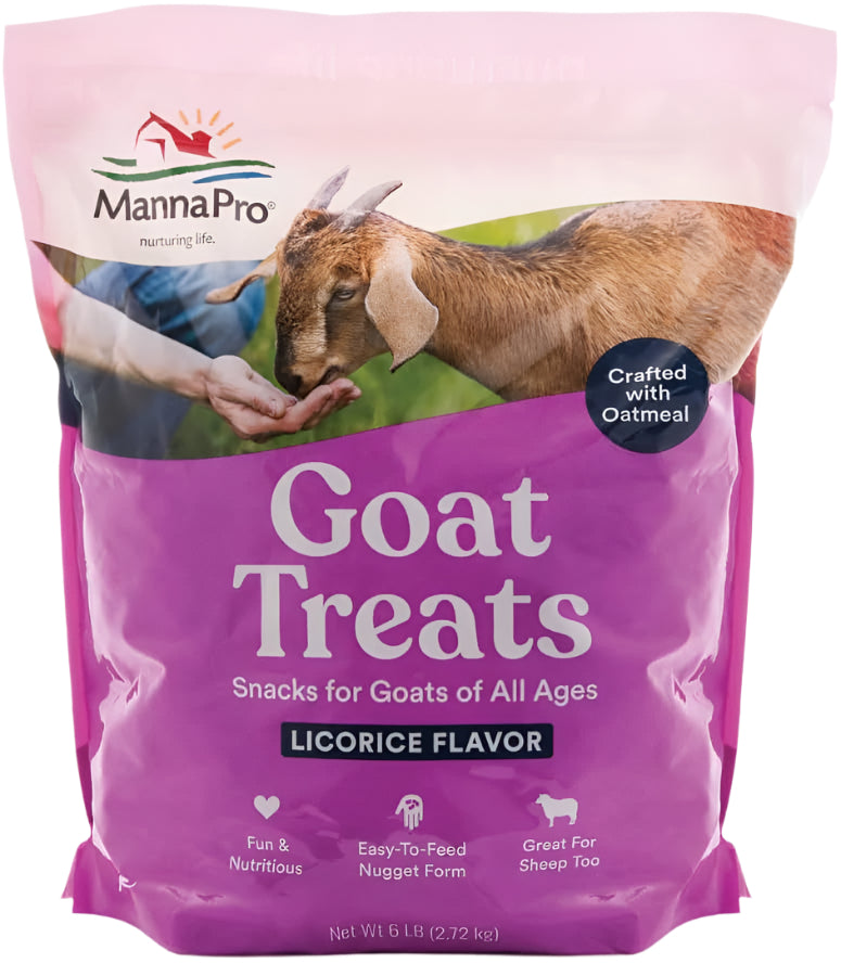 Manna Pro Licorice Goat Treats - 6 lb.