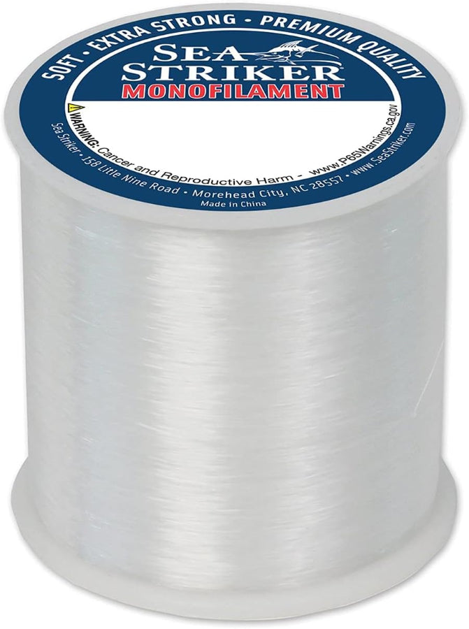 Sea Striker Shur Strike Clear Monofilament Fishing Line - 10 lb. to 30 lb.