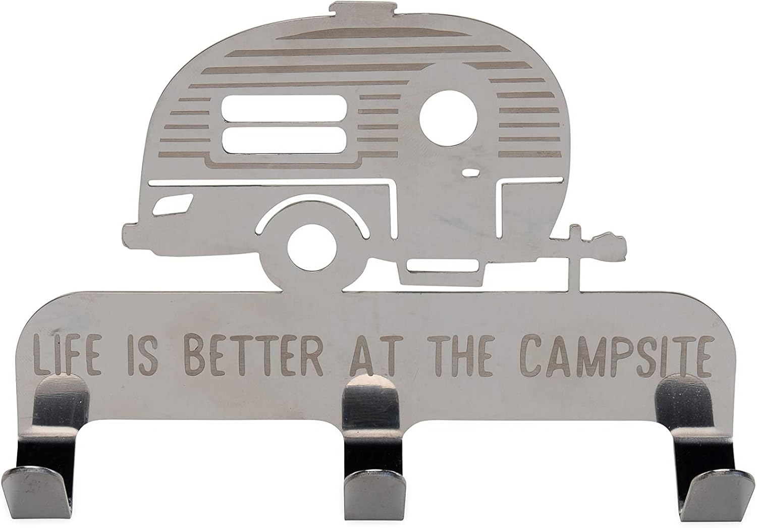 "Life is Better at the Campsite" Novelty Key Hanger