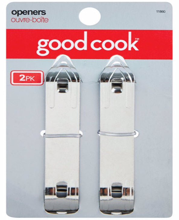 Good Cook Stainless Steel Manual Bottle & Can Openers - 2 pc.