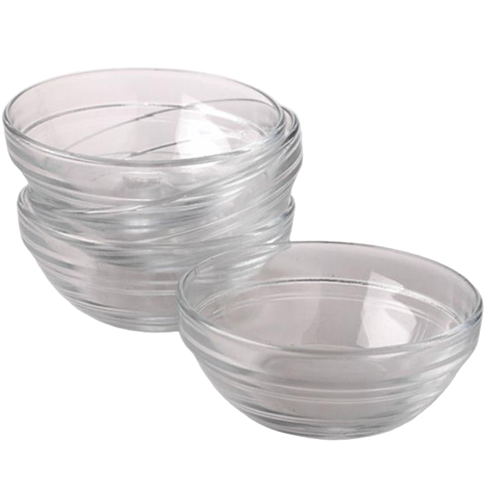 Gemco Glass 4-Ounce Prep Bowls - 4 pc.