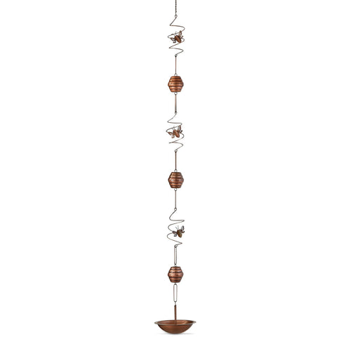 Tag Iron Rain Chain - 8.5'