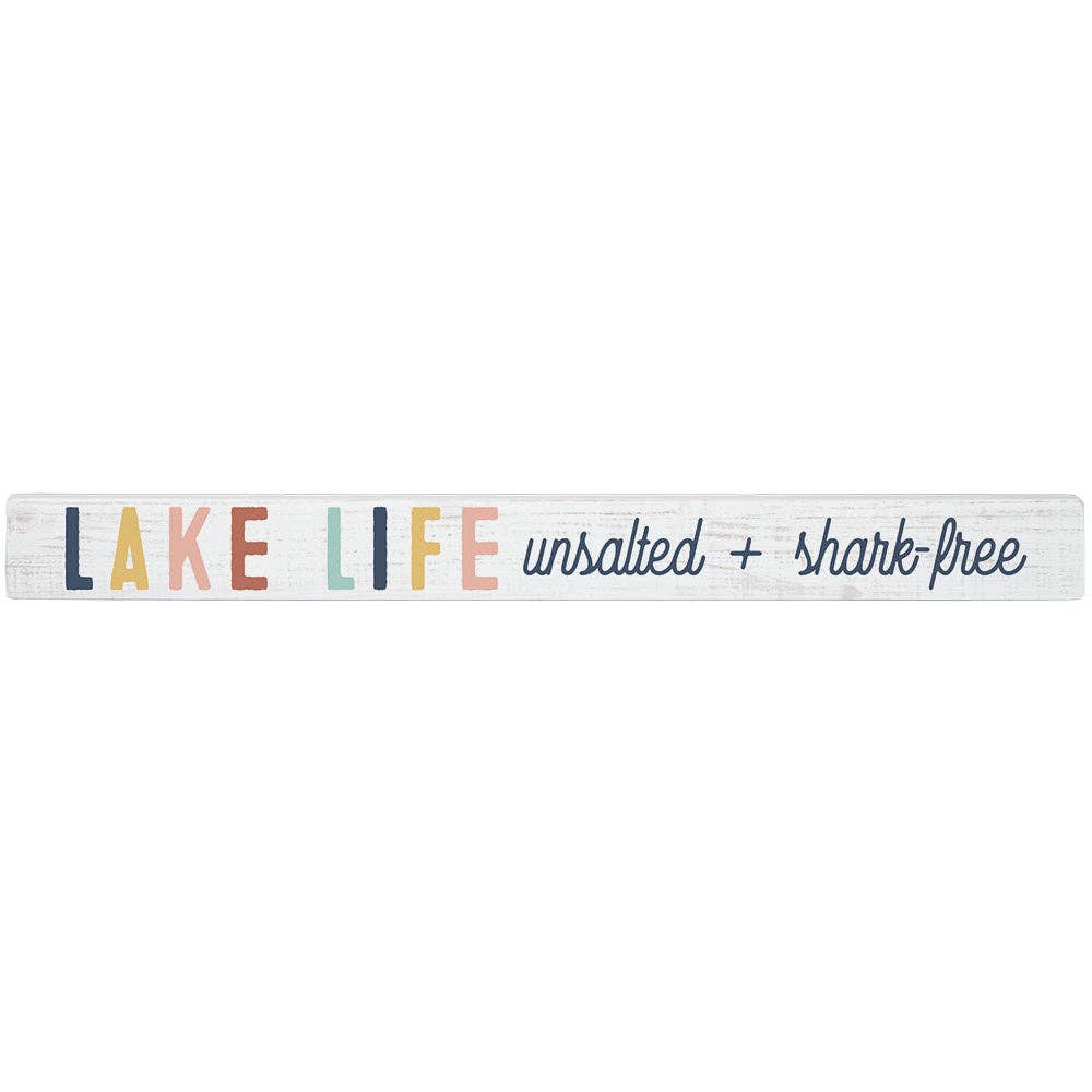 Sincere Surroundings Humorous "Talking Sticks" Pinewood Signs - 1.5" x 16"