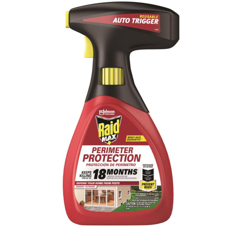 Raid MAX Perimeter Protection Insect Sprayer & Refills - 30 oz.