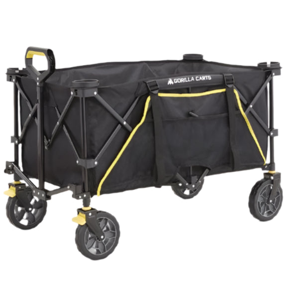 Gorilla Carts Fold-Up Fabric Utility Wagon (150 lb.)