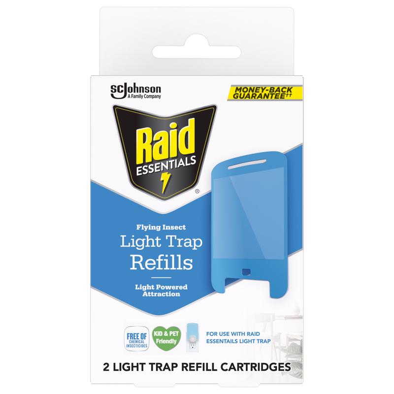 Raid Essentials Flying Insect Light Trap Kit & Refills