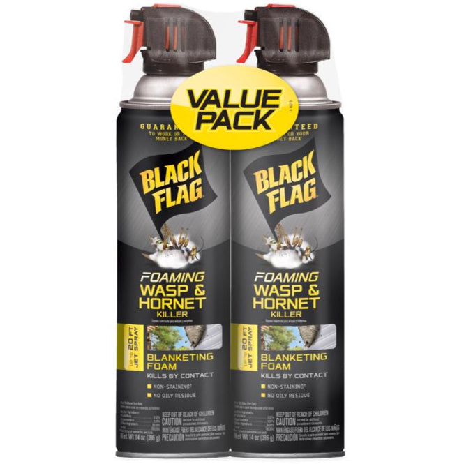 Black Flag Foaming Wasp & Hornet Killer - 14 oz. (2 pc.)