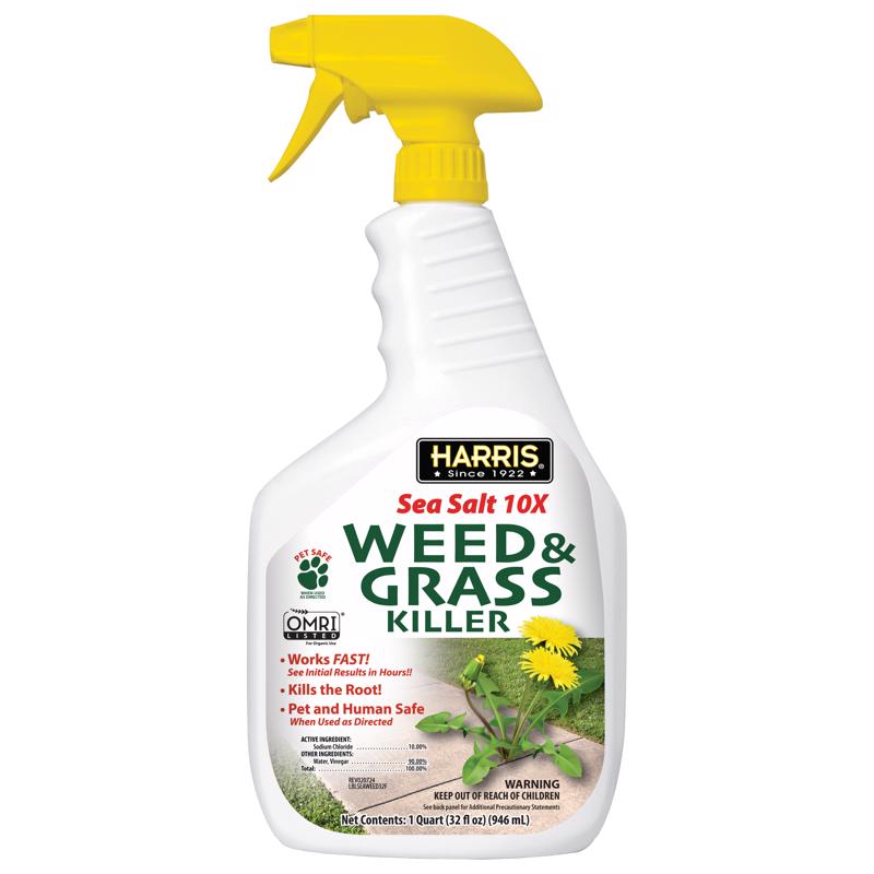 Harris Sea Salt Weed & Grass Killer Spray - 32 oz. & 128 oz.