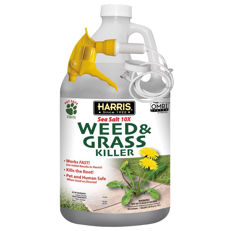 Harris Sea Salt Weed & Grass Killer Spray - 32 oz. & 128 oz.