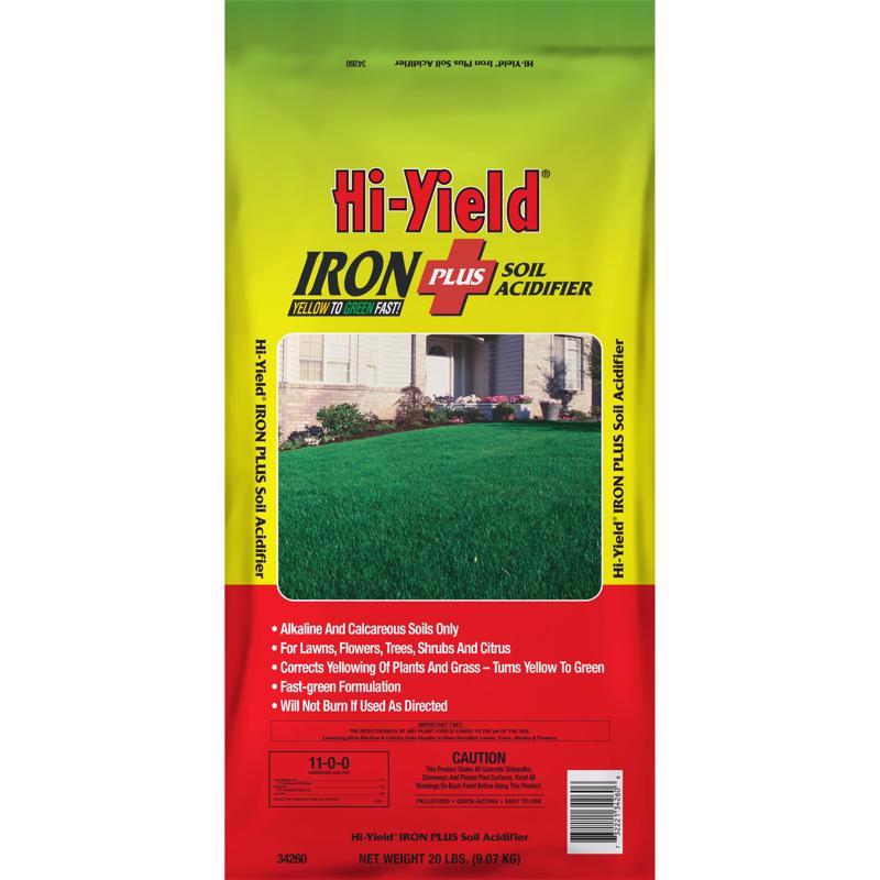Hi-Yield Iron Plus Soil Acidifier Pellets - 20 lb.