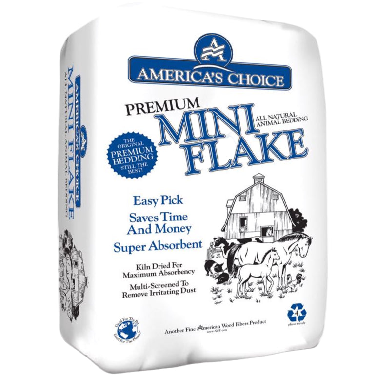 America's Choice Premium Mini Flake Wood Animal Bedding - 4 cu. ft.