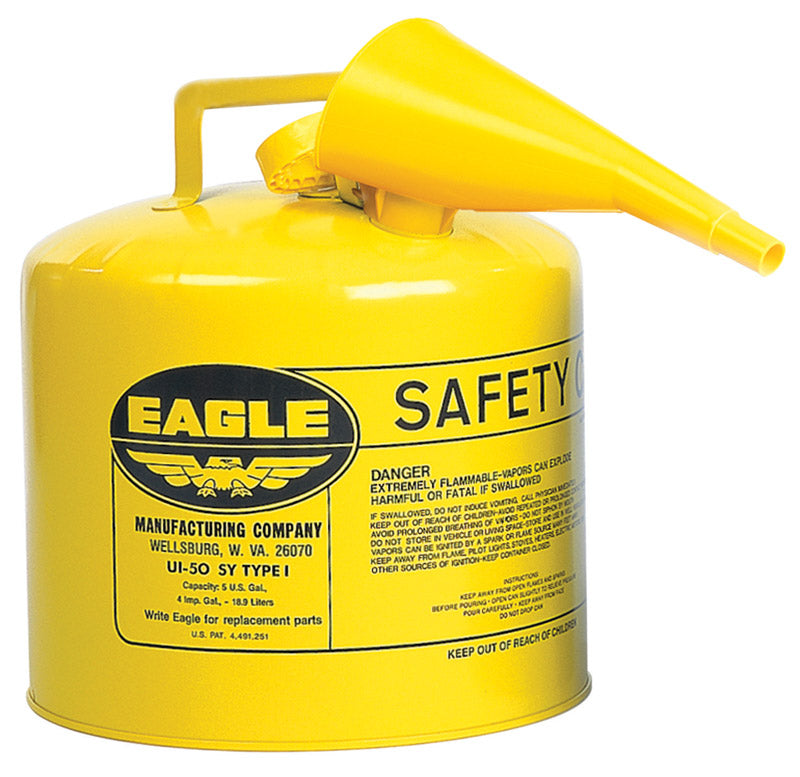 Eagle Steel Safety Diesel Can - 5 gal.