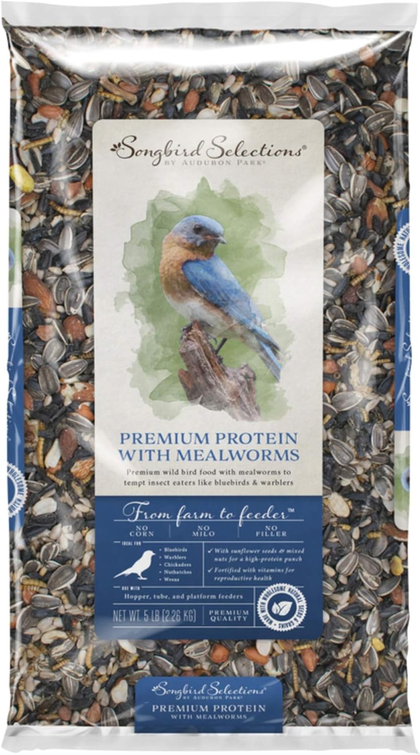 Songbird Selections Premium Protein w/ Mealworms Bird Food - 5 lb.