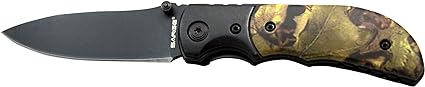 Sarge Aluminum Camo Folding Knife - 2.75"
