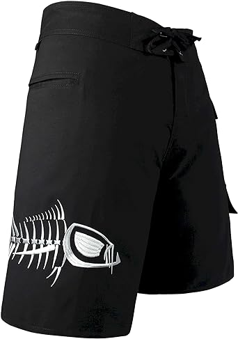 Tormenter Waterman 5 Pocket Board Shorts - Black/White
