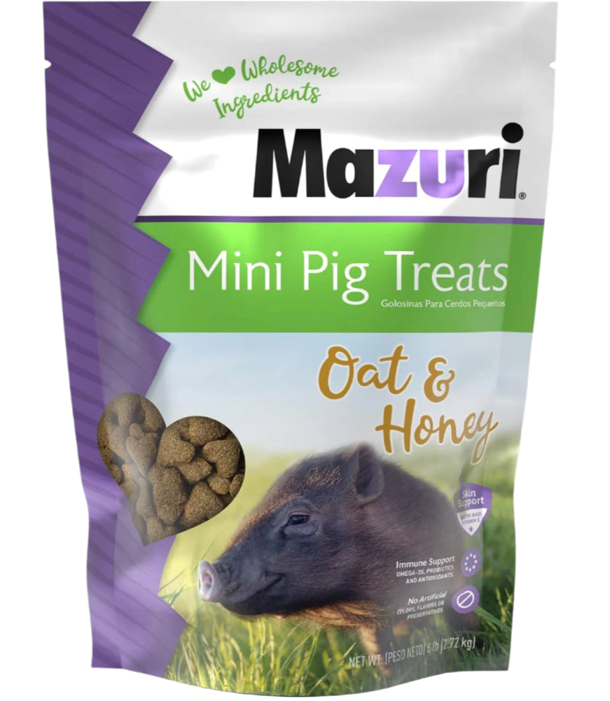Mazuri Oat & Honey Mini Pig Treats - 6 lb.
