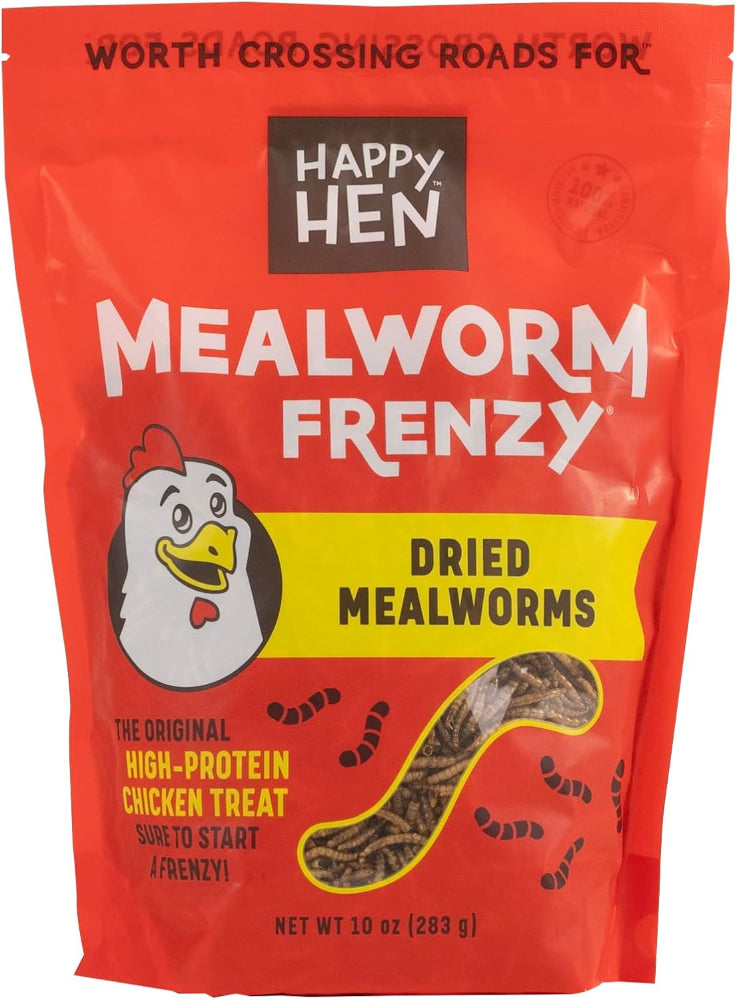 Happy Hen Mealworm Frenzy Chicken Treats - 3.5 oz. to 11 lb.