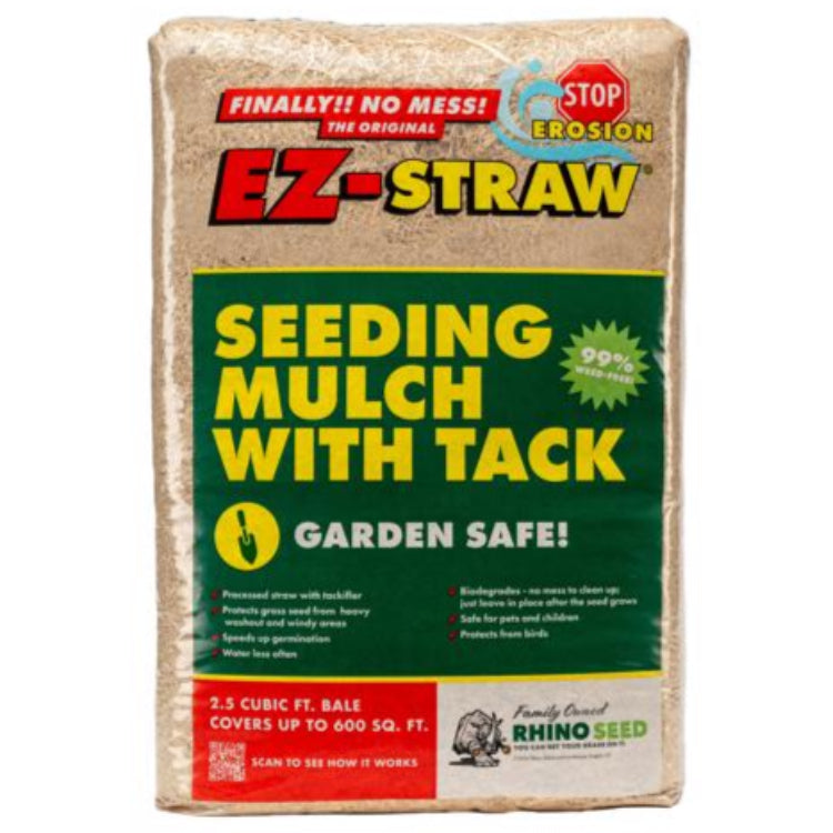 Rhino Seed EZ-Straw Seeding Mulch - 2.5 cu. ft.