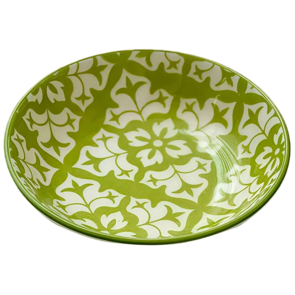 Otterware Hand-Painted Ceramic Bohemian Sauce Dishes - 3.8"