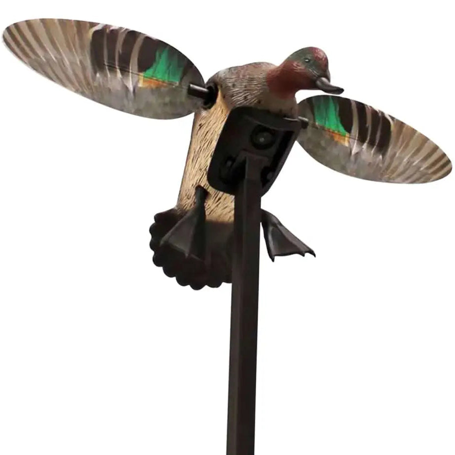 MOJO Teal Spinning-Wing Duck Decoy (w/ Support Pole) - Remote Compatible