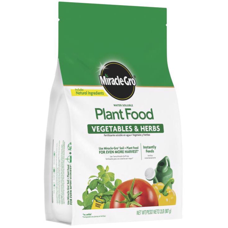 Miracle-Gro Plant Food Granules (Vegetables & Herbs) - 2 lb.